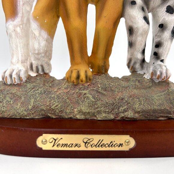 VEMARS COLLECTION 3 DOG FIGURINE BOXER HOUND DALMATION! - Picture 3 of 5